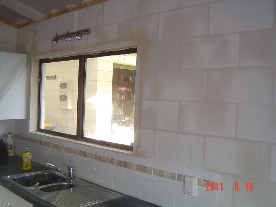 Wall skim coating